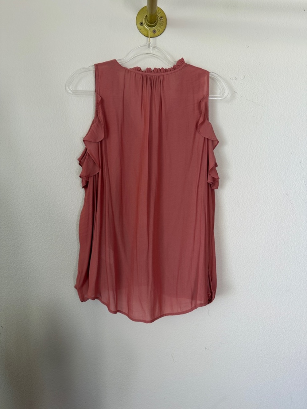 Maeve Open Ruffle Shoulder Top - Picture 5 of 5